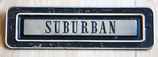Plymouth Suburban 2902166 Nameplate Emblem Script Original