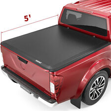 Oedro 5ft Lock Roll Up Tonneau Cover For 2005-2024 Nissan Frontier Short Bed