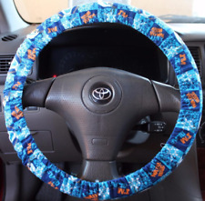 Disney Frozen Olaf Steering Wheel Cover Flannel Fabric Car Accessory Love Hugs