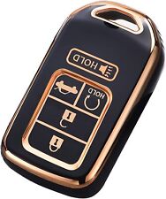 1pc Tpu Remote Key Fob Case Cover For Honda Civic Accord Pilot Cr-v Hr-v