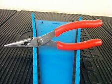 Aj701 New 2020 Snap-on Red 8 Talon Grip Long Nose Pliers With Cutter 196acf