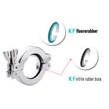 Kf25 Aluminium Vacuum Clamp Ring Ss304 Centering Ring Fkm O-ring Hi-q