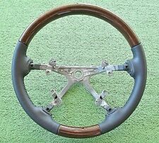 2007-14 Oem Gmc Acadia Woodgrainleather Steering Wheel