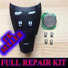 For Saab 93 95 9-3 9-5 Tid Aero Remote Key Fob Case Full Repair Kit