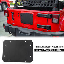 Tailgate Vent-plate Spare Tire Cover Filler Plate For Jeep Wrangler Jk Jku 2007