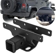 2 Rear Tow Trailer Hitch Receiver W Harness For 07-18 Jeep Wrangler Jk Jl Jlu