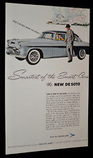 1955 Desoto Fireflite Original Vintage Advertisement Print Ad-55