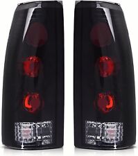 Tail Lights For 1988-1998 Chevy Gmc Ck 1500 2500 3500 Smoke Stop Rear Lamp Lr