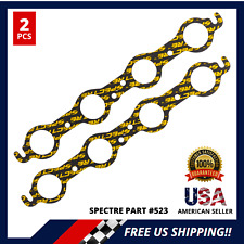 Header Exhaust Gaskets For Sb Chevy 350 Round Port 1.75 Spectre 523 - 2 Pcs.