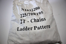 2t Snow Tire Chain Ladder Pattern N1032200 22570r195 Set Of Two