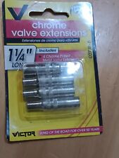 Victor 08840-m 00718-8 Chrome Tire Valve Stem Extensions 1-14 Inch 60 Psi