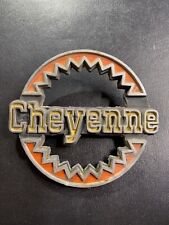 Vintage Chevy Cheyenne Pick-up Metal Emblem 330316 Z-4401 Used 1976-1980