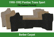 Lloyd Berber Front Row Carpet Mat For 1990-1992 Pontiac Trans Sport