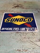 Sunoco Official Fuel Of Nascar Sticker Decal Original Old Stock
