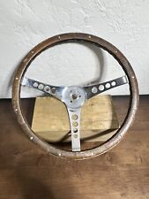 Real 1970s Superior 500 15.5 Wood Steering Wheel Amc Chevy Ford Mopar Nice
