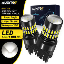 Auxito 3157 4114 4157 Led Drl Driving Daytime Running Light Bulb Kit 6000k White