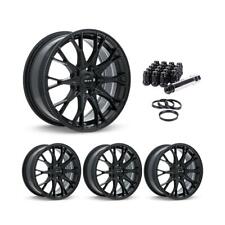 Wheel Rims Set With Black Lug Nuts Kit For 86-05 Chevrolet Cavalier P872022 16 I