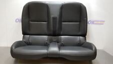 12 2012 Chevy Camaro Convertible 45th Anniversary Rear Seat Black Leather