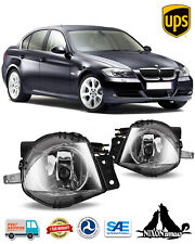 For 2007 2008 Bmw 328i 328xi Fog Light Driving Clear Lens Front Bumper Lamp Pair