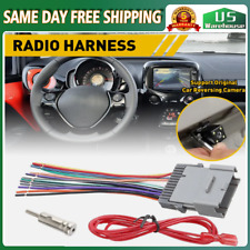 Stereo Radio Install Wire Harness Antenna Adapter For Gmc Pontiac Buick Chevy