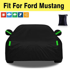 Full Car Cover Outdoor Protection Sun Uv Dust Scratch Rain Snow For Ford Mustang