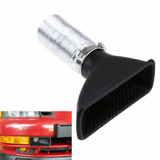 Auto Front Bumper Cold Air Intake Pipe Filter Injection System Funnel Universal