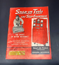 Vintage Snap-on Tools And Shop Equipment Catalog Y Issued August 1962