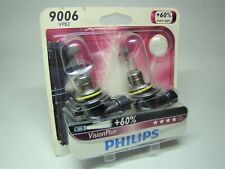 Philips 9006 Hb4 Upgrade Vision Plus More Bright Halogen Light Bulb 55w 2-bulbs