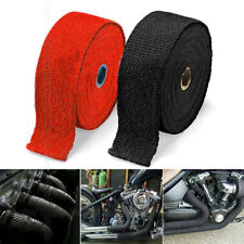 1.5m Auto Insulation Heat Wrapped Tape Car Exhaust Pipe Wrap Glass Fiber Tape