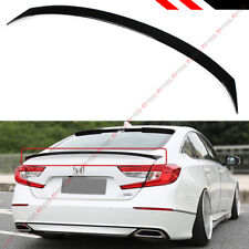 For 18-2022 Honda Accord Jdm Style Painted Glossy Black Pearl Trunk Lid Spoiler