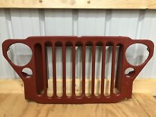 Grill Fits Willys Jeep Mb Ford Gpw 1941-1945 Reproduction 9 Slats