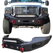 For 2005-2007 Ford F250350450 Super Duty Front Bumper Steel Wwinch Seat