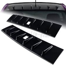 For 2008-2016 Mitsubishi Lancer Evo X Glossy Black Shark Rear Roof Spoiler Wing