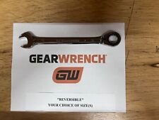 Gearwrench Reversible Ratcheting Combination Wrench Sae Metricany Size