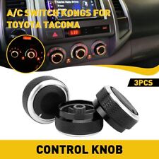 Car Control Knob Black For Toyota Tacoma 2005-2015 Replacement Parts Accessories