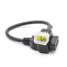6 Pin Diagnostic Cable Obd2 Obd To 6 Pin Adapter Fit For Delphi Motorcycle