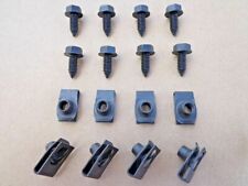 12pcs Body Panel Bolts U-nuts For Ford Mustang Torino Fairlane Bronco Etc