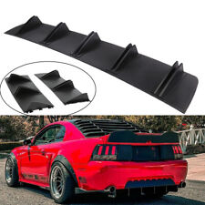 For Ford Mustang Gt Rear Diffuser 10 Fins Bumper Lip Splitter Spoiler Body Kits
