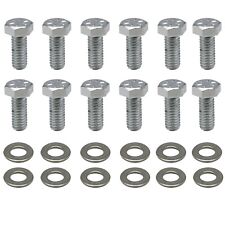 1961 - 2002 Valve Cover Bolts Set Small Block Ford Steel Chrome Hex 289 302