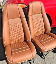 1987-2002 Jeep Wrangler Seat Covers Upholstery Kitsaddle Wrap Tan Trim Custom