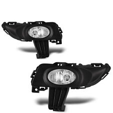 Fog Lights For 2004 2005 2006 Mazda 3 Projectors Driving Lamps Clear Lens Pair