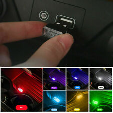 1 Usb Led Car Interior Light Neon Atmosphere Ambient Lamp Bulb Accessories