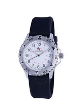 Calibre Mens Sc-4s1-04-001r Sea Wolf Stainless Steel And Silicone Watch