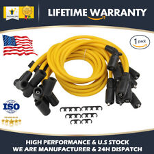 Performance Silicone Spark Plug Wires Set Compatible For Chevy Sbc Small Block