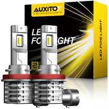 Auxito Led Fog Light Bulb H8 H16 H11 Fog Light Bulb White 6500k High Power Lamps