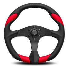 Momo Quark Blackred Steering Wheel 350