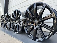 20 Audi S5 A5 Q5 Sq5 Q7 A4 S4 20 Factory Oem Original Wheels Rims Black 58988