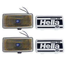 Hella Model 550 55 Watts Rectangular Amber Lens Fog Light 005700681