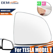 For 2019-2024 Tesla Model Y Heated Right Side Wing Mirror Glass Large Vision