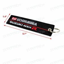 Yoshimura Suzuki Keychain Fabric Strap Keyring Motorcycle Key Chain Gift Gsxr X1